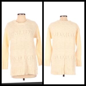 American eagle outfitters  cream  crew neck cream/ivory cablethick knitt